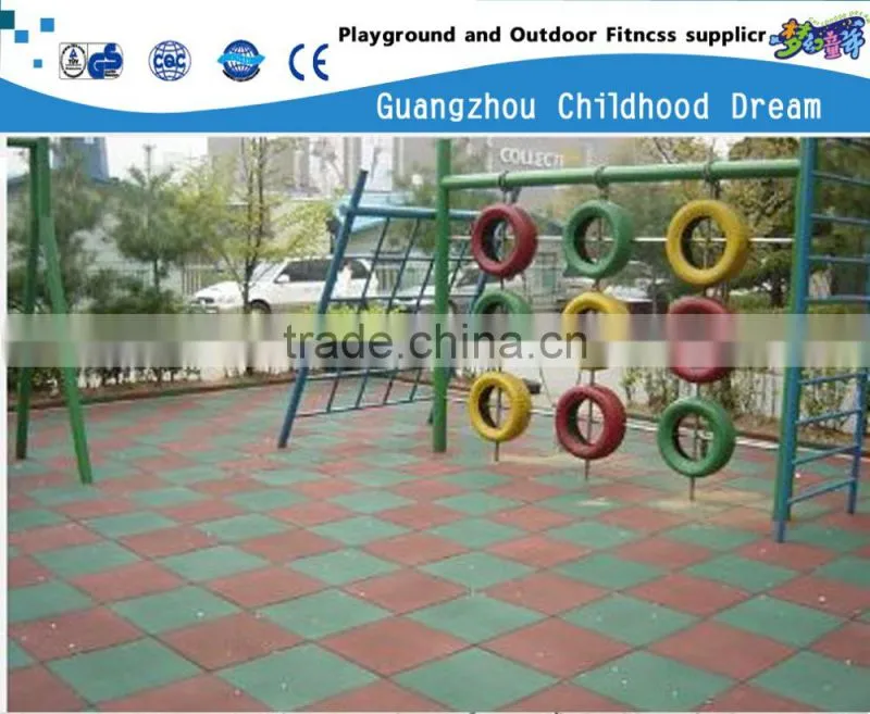 (CHD-257) Rubber mat for playground, playground rubber flooring, rubber flooring outdoor