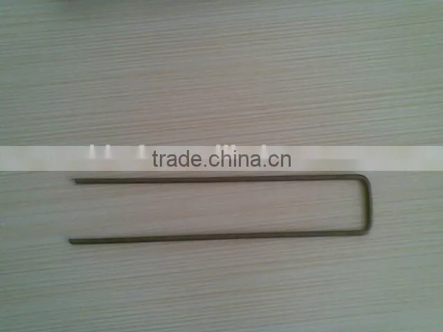 Staples/ Galvanized ground pin china supplier