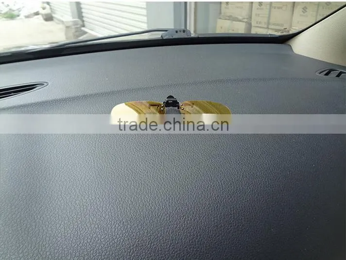 Wholesale strong light resistance easy drive sunglasses clip made in ningbo