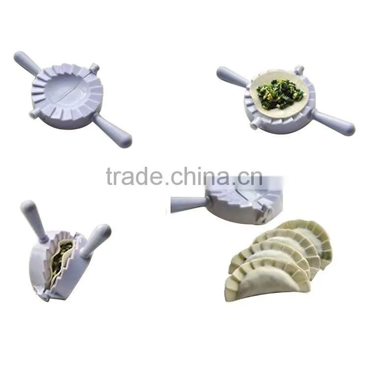 set of 3 kitchen plastic dumpling maker, dough press, dumpling press