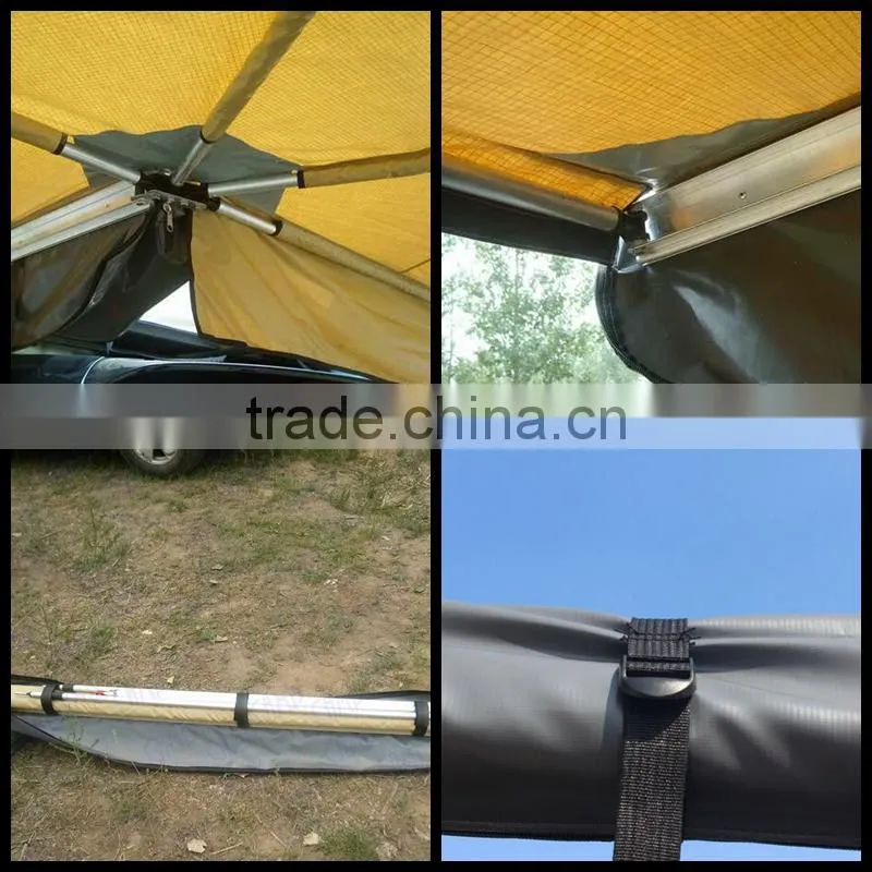 4WD accessories family camping canvas car awning for sale