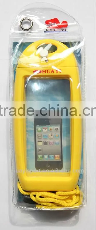 Swimmming silicone water mobile phone case