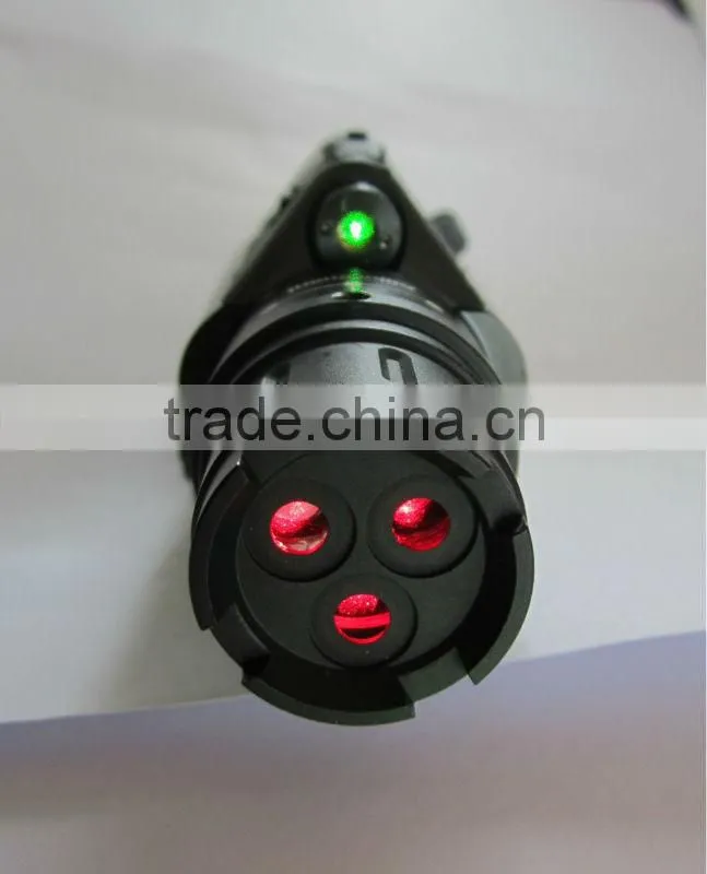 Tactical Triple Red Laser sight with single green Laser scope combo