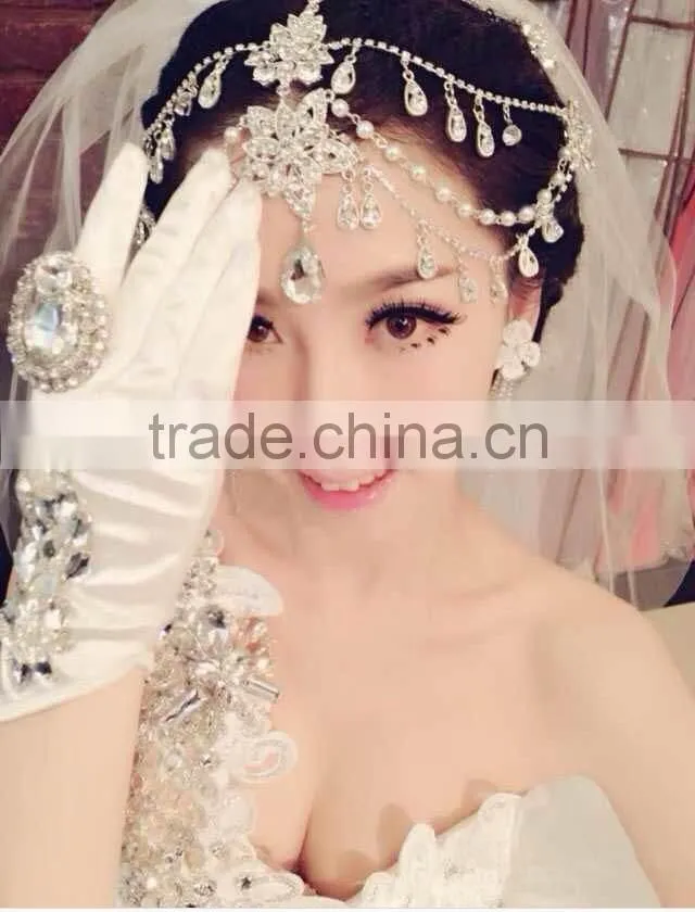 glass chaton + rhinestone fashion chains
