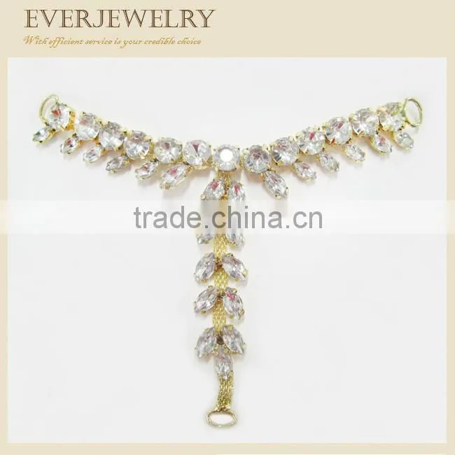 2015 fashion rhinestone shoes and accessories