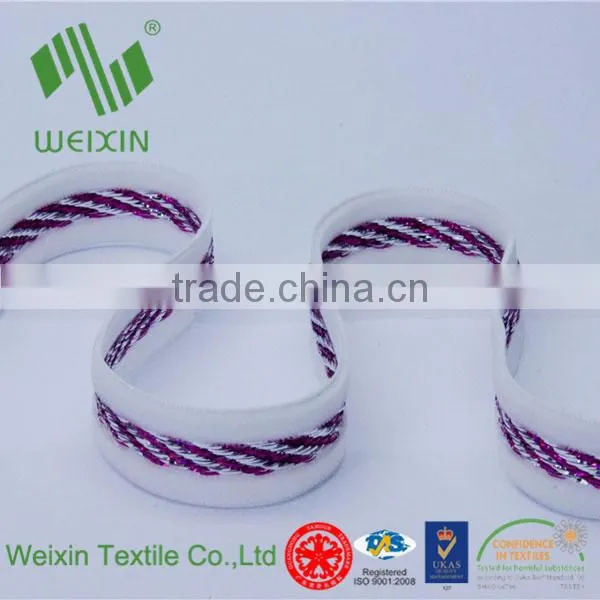 Customozed Color Elastic Trimming Lingerie Purfle
