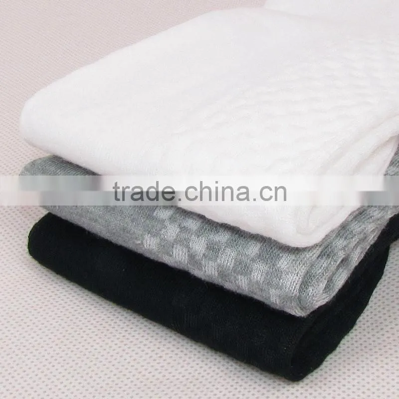Men black business Cotton socks without print