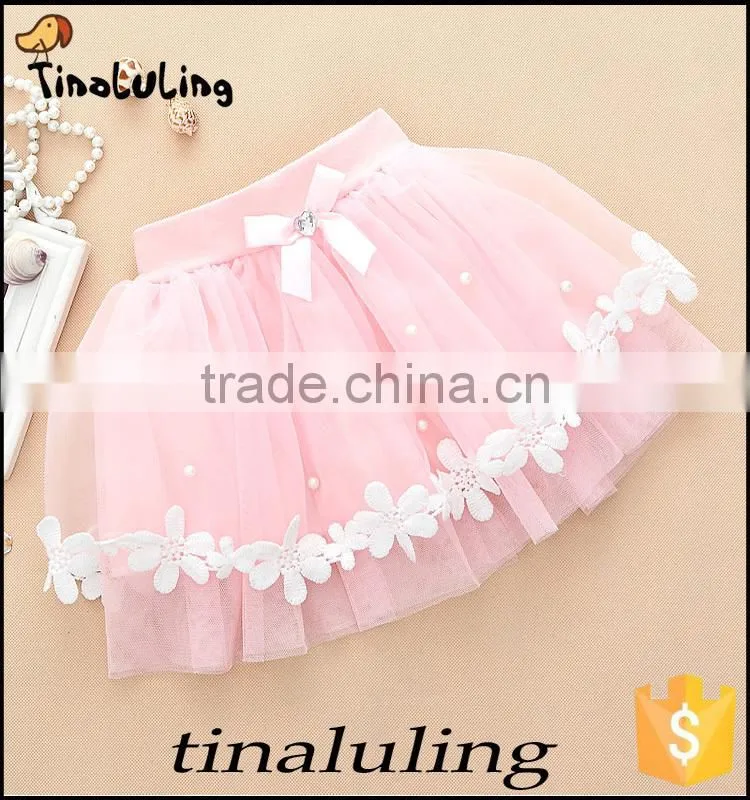 FASHION 2015 GIRLS HIGH QUALITY LACE TUTU SKIRTS KIDS DANCE TUTUS