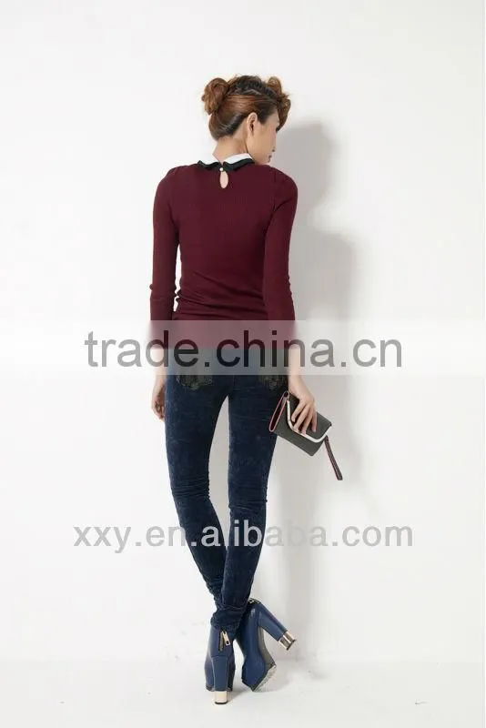 2012 New Cool Plus Size Stretch Jeans for Women Dark Color