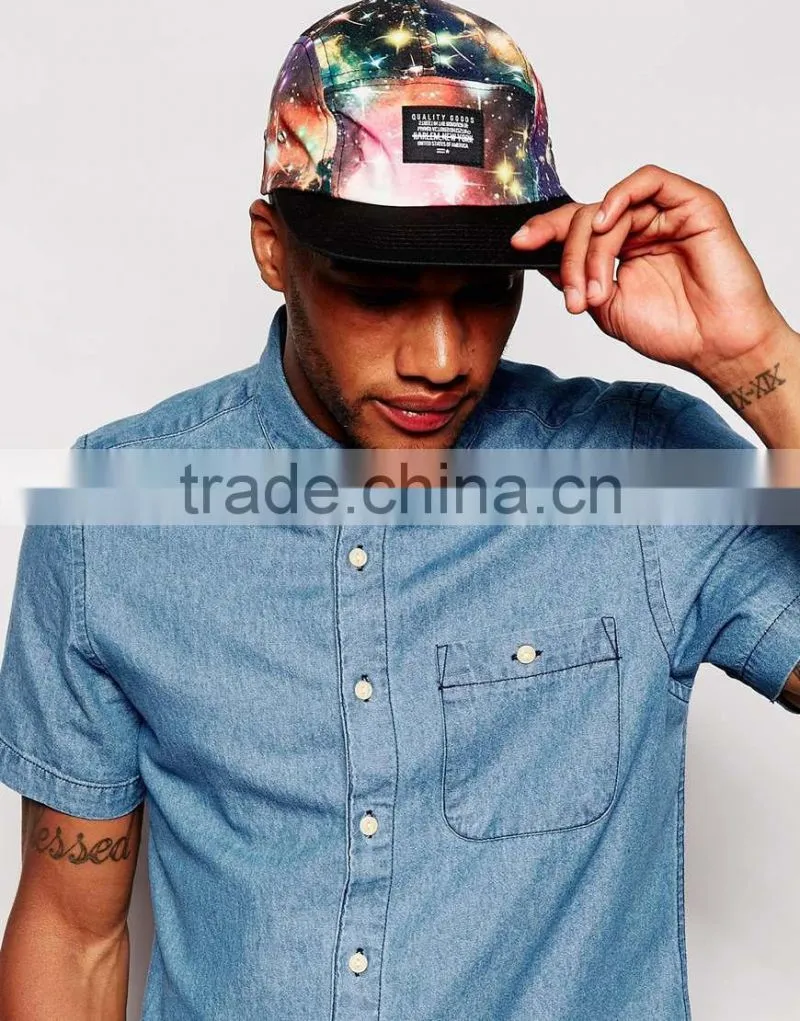 galaxy printing caps, wholesale sublimation printing cap mens