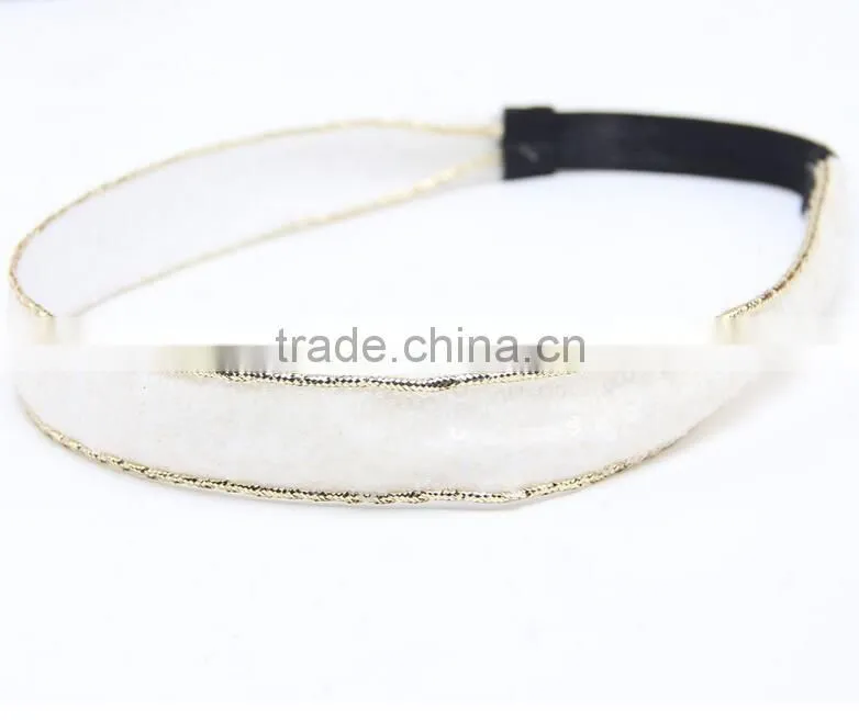 F20072N Hot sale Sequin Grosgrain hair Ribbon hight quality sequin ribbon hair accessories