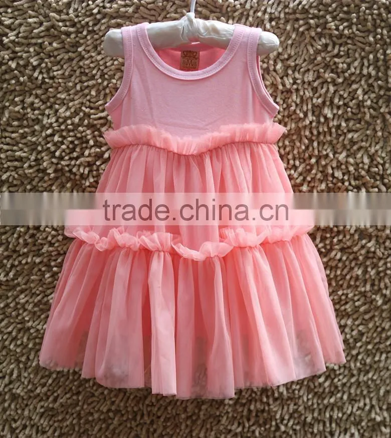 New Arrival Layered Knitted Beige Color Girls Ruffle Shorts