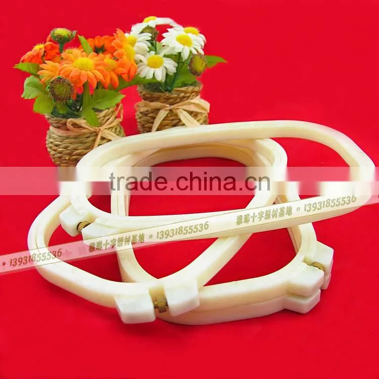 Wholesale Chinese plsatic embroidery hoops frame good qulitaty embroidery frames