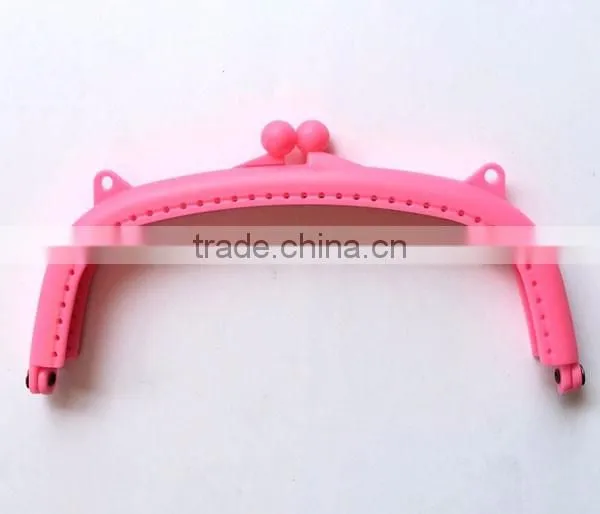 2016 new+ high quality plastic purse frame/bag accessory-16cm
