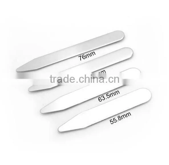 Customize Metal Stainless Steel Collar Stays w Logo Assorted Sizes 2017