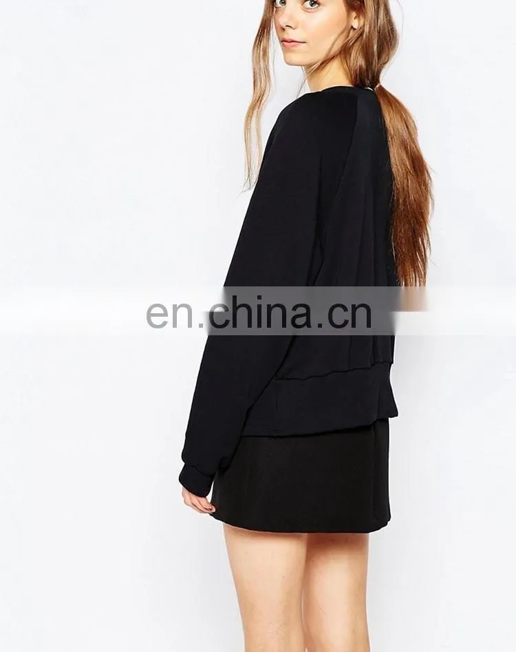 Latest fashion blouse design long sleeve beaded latest fashion ladies blouse