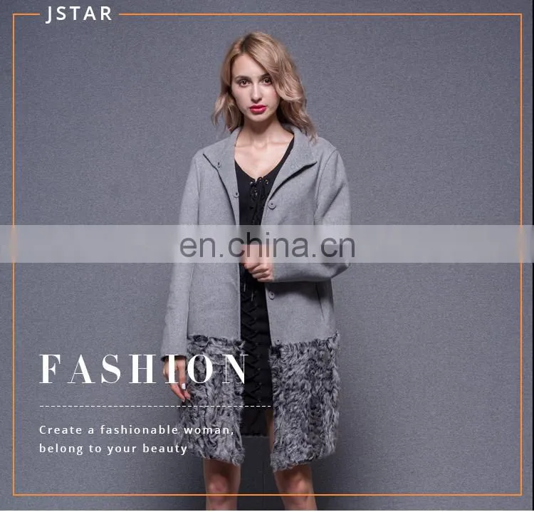 100% wool coats latest design double-sided cashmere coat