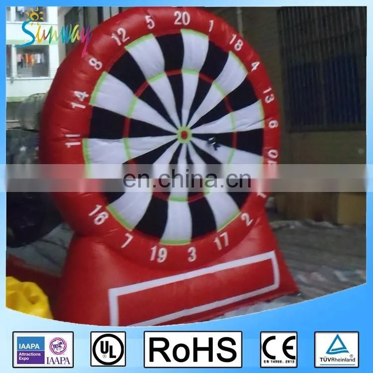 Giant Inflatable Dart Board Games Funny Inflatable Soccer Dartboard