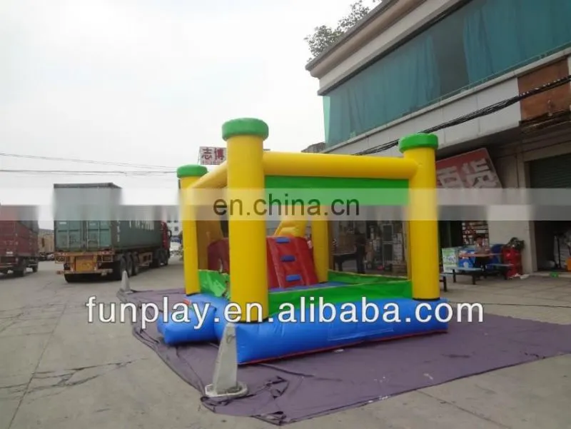 HI 2017fashion outdoor inflatable bouncy castle with slide,mini bouncy castle for sale