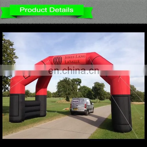square legs inflatable arch for car exhibition