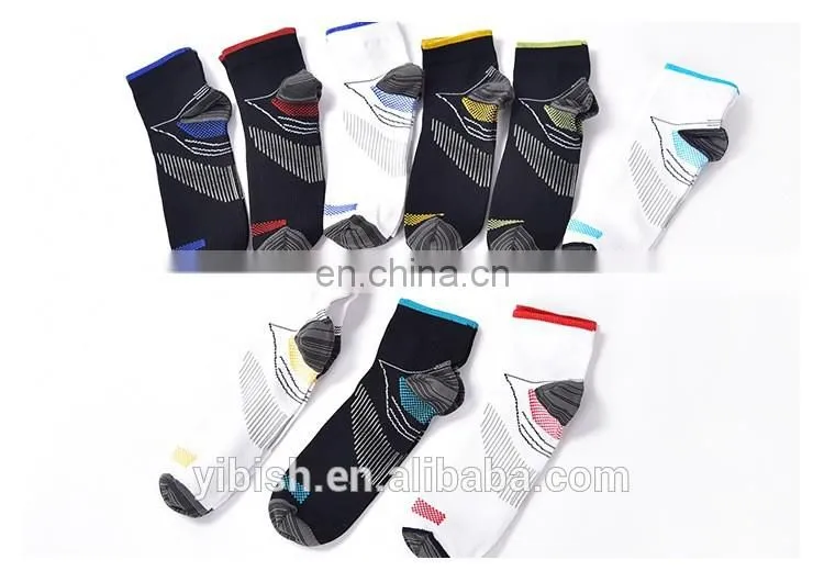 Foot Sleeve Plantar Fasciitis Compression Sleeve Socks Sore Achy Swelling Heel Ankle Running Basketball anti Fatigue Sock#YLW-07