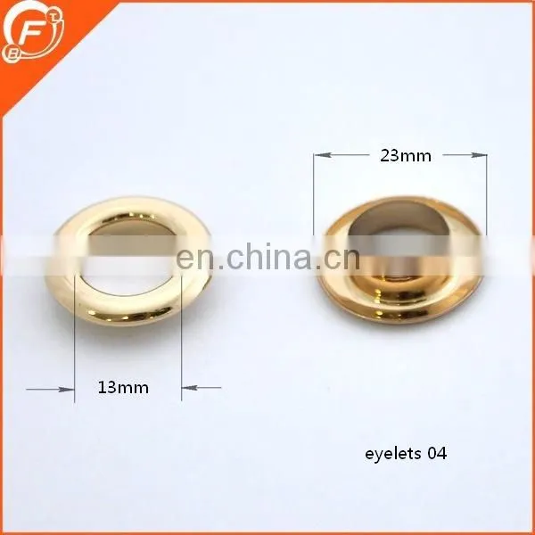2015 new hot round brass eyelets for shoes, garment, handbags