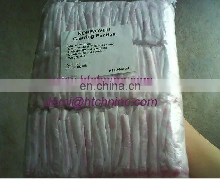 disposable bikini,spa disposable underwear