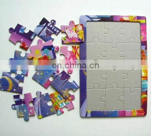 childrens toy cardboard jigsaw puzzle