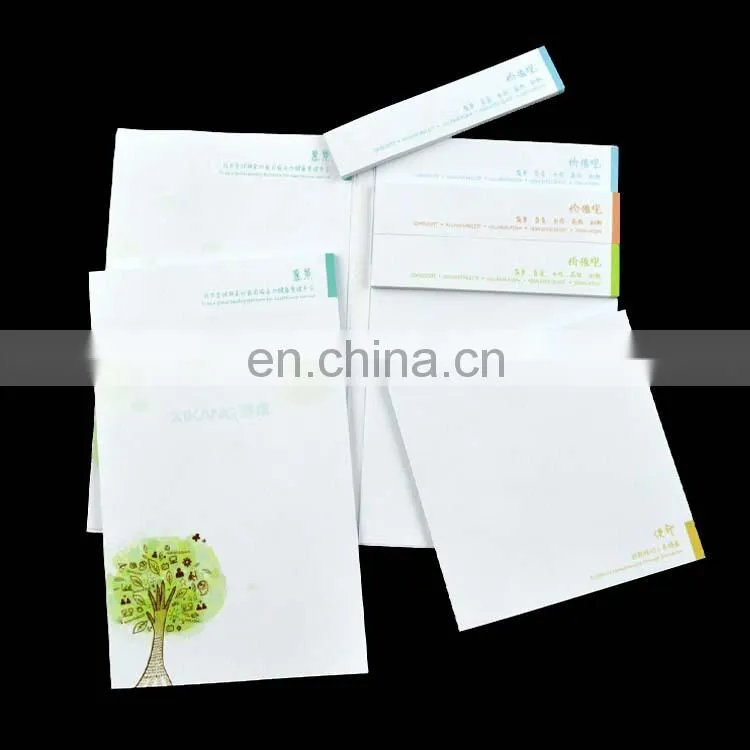 self adhesive custom print memo pads for advertising