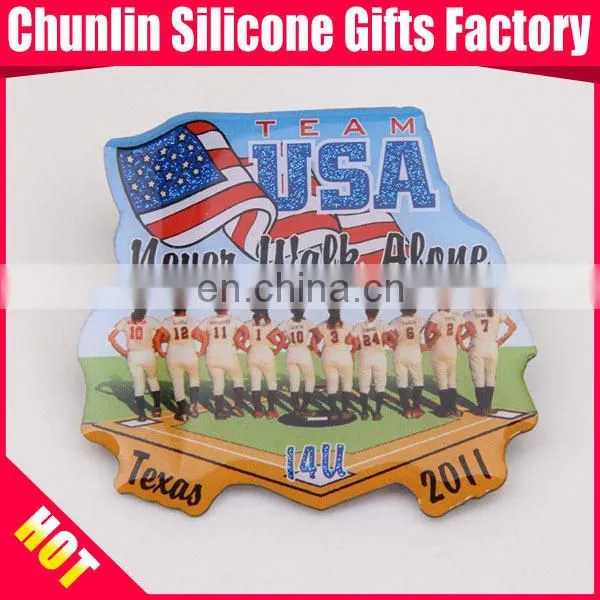 Printed Epoxy Metal Pins with fashionable designs ,
