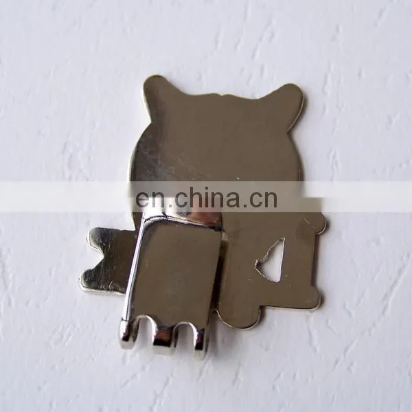 custom logo magnetic golf ball marker hat clip