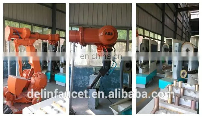 Automatic polishing metal complex structure robot polishing machine for stainless steel