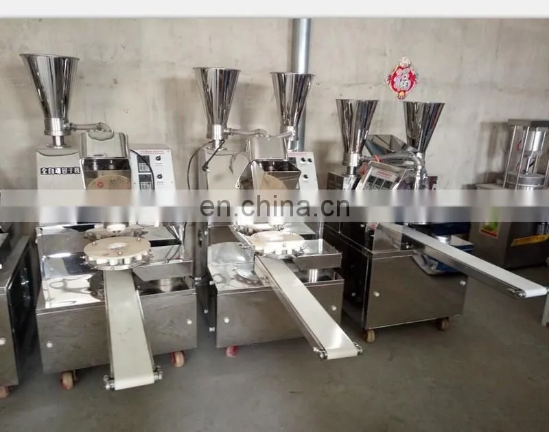 110V/220V stainless steel automatic steamed stuffing bun machine/momo filling maker machine
