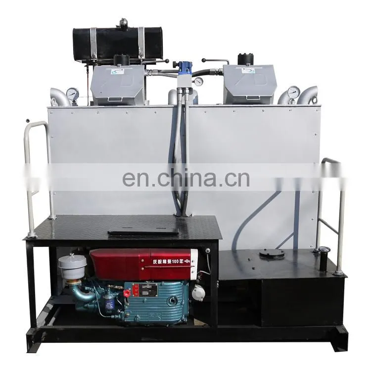 Double Cylinder Fuel Oil Hydraulic Hot Melt Thermoplastic Paint Preheater Kettle