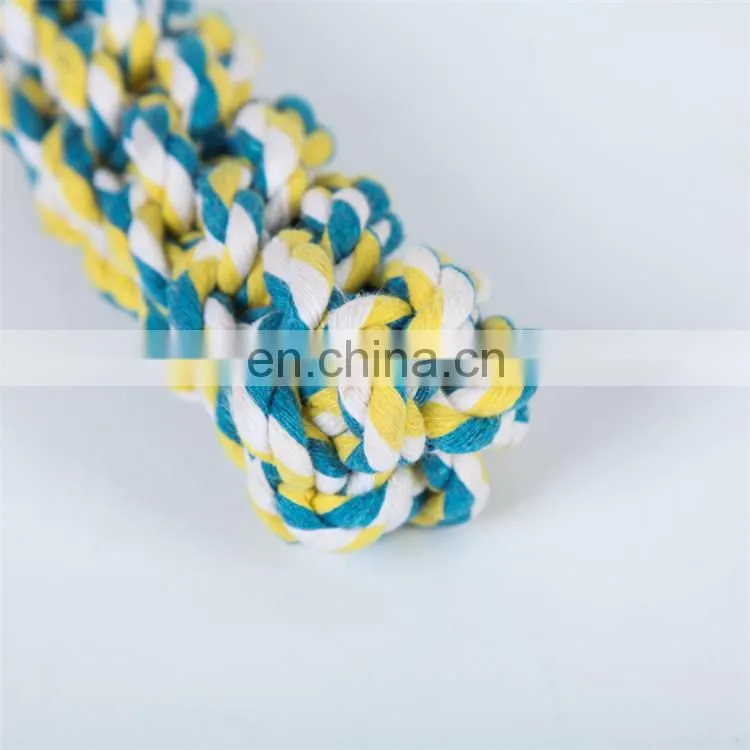 Huskies cotton cord weaving twist rope dog toy for large dog