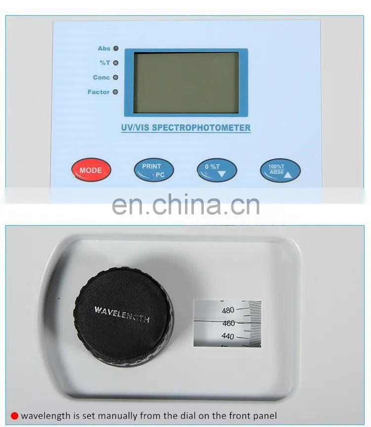 UV1100 uv visible spectrophotometer price
