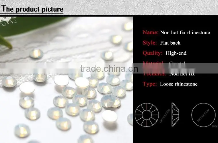 0820C China good quality crystal nail stone, korean nail stone crystal, wholesale nail crystal stone