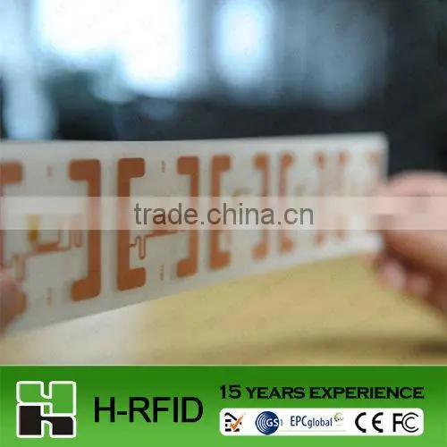 assets management application 6C UHF RFID paper tag