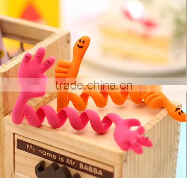 HOT!2016 new product&deformation Silicone finger Bobbin winder