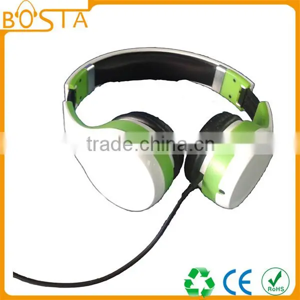 Simple stylish customized colors cool children's comfortable foldable headphone for sale