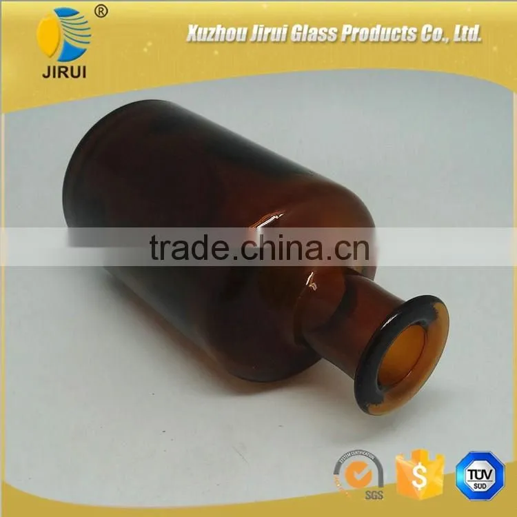 250ml Unique Amber Glass Diffuser Bottle