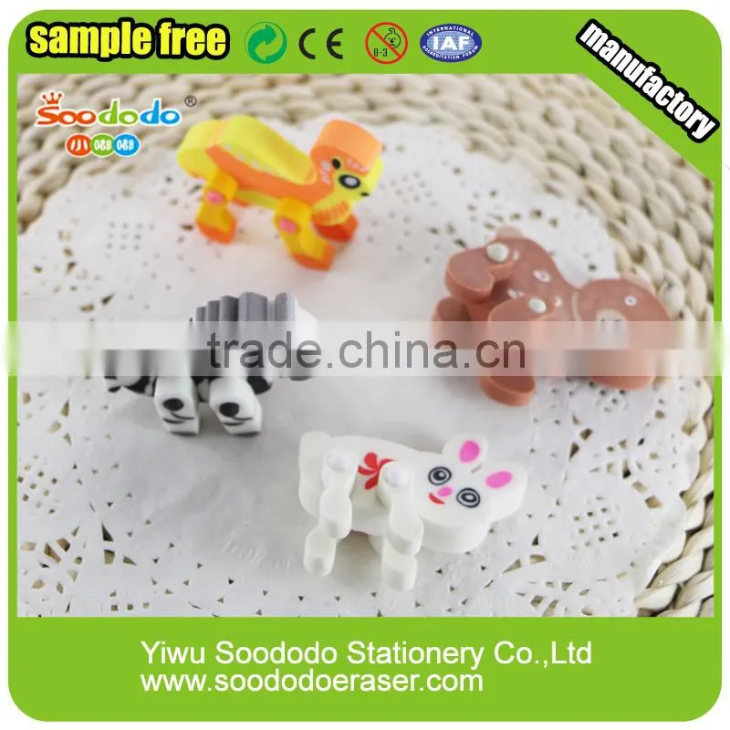 3d targets stationery fancy Music eraser