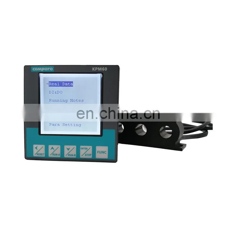 Programmable three phase digital protection relay motor thermal overload protector for pumps