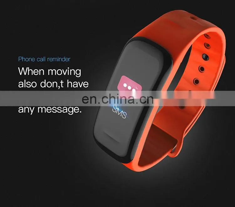 SANDA C1P Stylish Smart Watch For Women Fitness Tracker Sport Ladies Silicone Bracelet Phone
