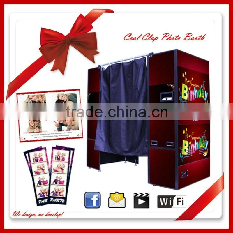 2013 Christmas Advertising Photo Booth Good For Rental events