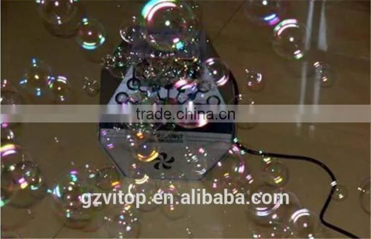Remote control special effect machine 60w small bubble machine / stage machine