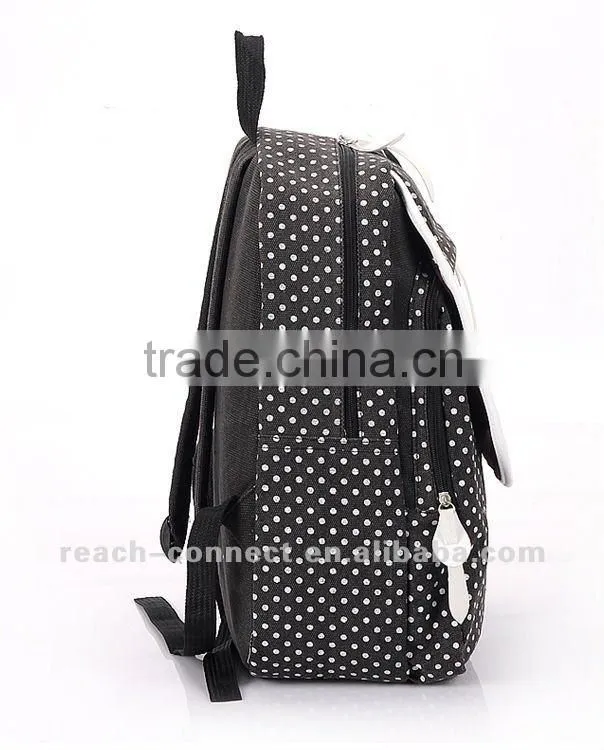 cute multifunctional nylon shoulders backpack for girls