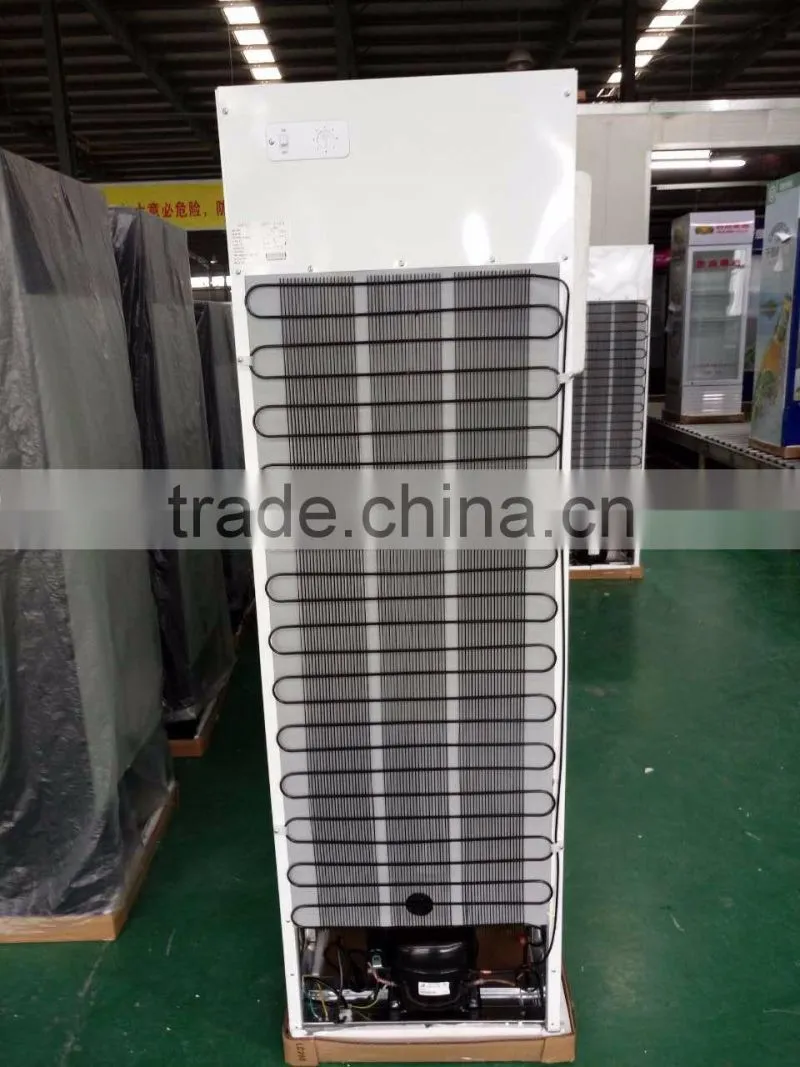 catering equipments vertical showcase refrigerator energy drink display fridge