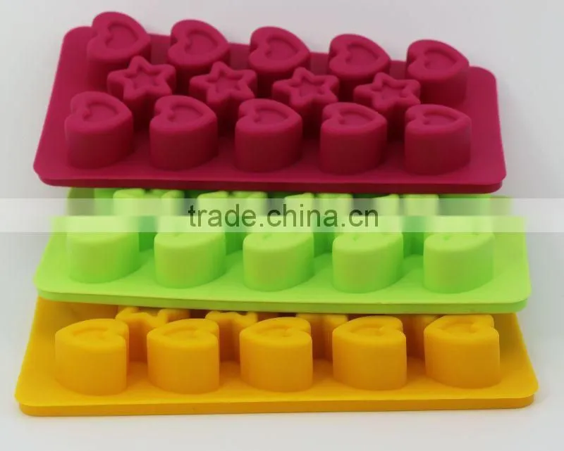 Kitchen accessory molds for candles