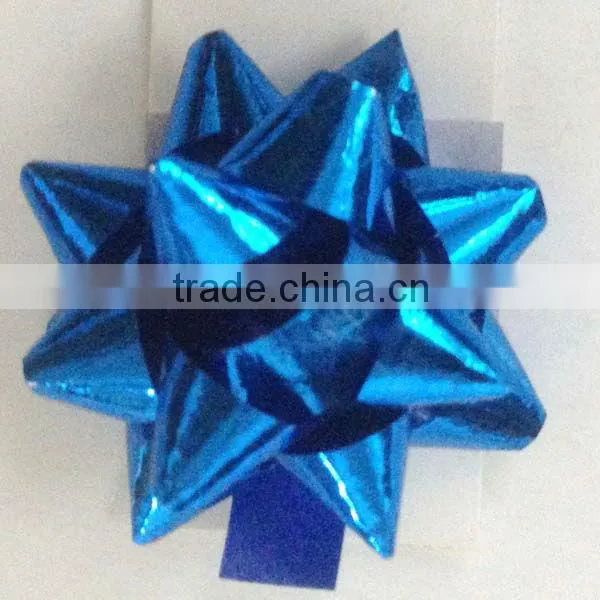 PP ribbon gift decoration packing christamas promotional star bow